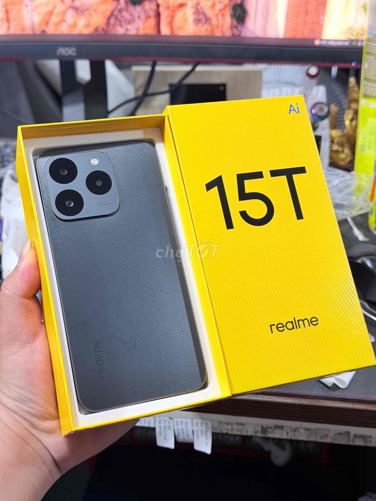 Realme 15T zin full box bán hay gl bù trừ. Mua bán Điện thoại tại Thành phố Biên Hòa Đồng Nai được đăng bởi HUNG  hình 1