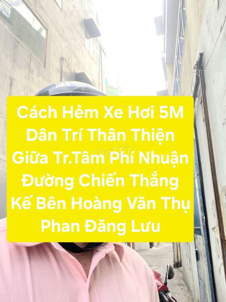 NGANG KHỦNG 5M HỘ KHẨU PHÚ NHUẬN CHIẾN THẮNG - NHỈNH 1,6 TỶ