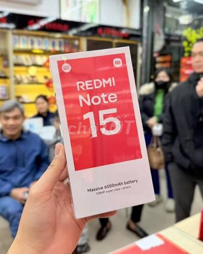 Xiaomi Redmi Note 15 128GB Xanh, Quốc tế. Mua bán Điện thoại tại Quận 7 Tp Hồ Chí Minh được đăng bởi Thiện Đặng Minh hình 1