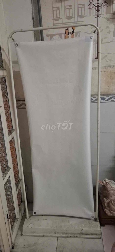 Khung treo banner Kim loại Trắng. Mua bán Đồ chuyên dụng, Giống nuôi trồng tại Quận 10 Tp Hồ Chí Minh được đăng bởi Nguyễn Thuận Phát hình 1