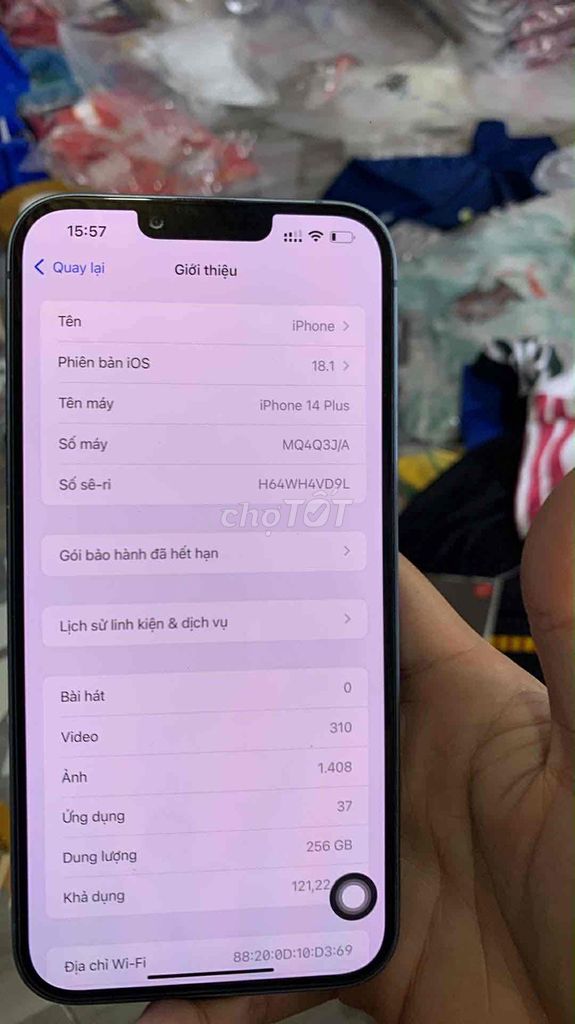 iPhone 14 Plus 256GB Xanh. Mua bán Điện thoại tại Quận Bắc Từ Liêm Hà Nội được đăng bởi Nguyễn thanh huyền hình 1