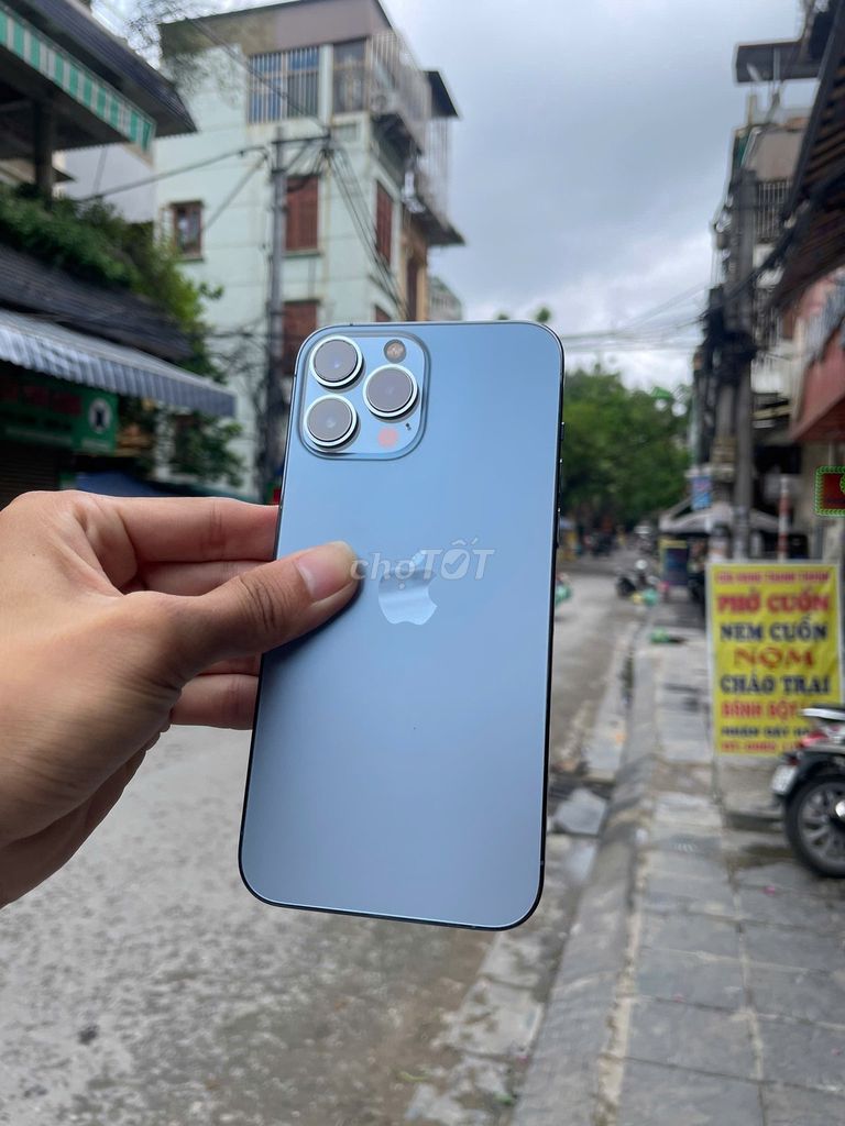 Apple iPhone 13 Pro Max Xanh 256Gb. Mua bán Điện thoại tại Quận Hoàng Mai Hà Nội được đăng bởi Trương Công Quân hình 1