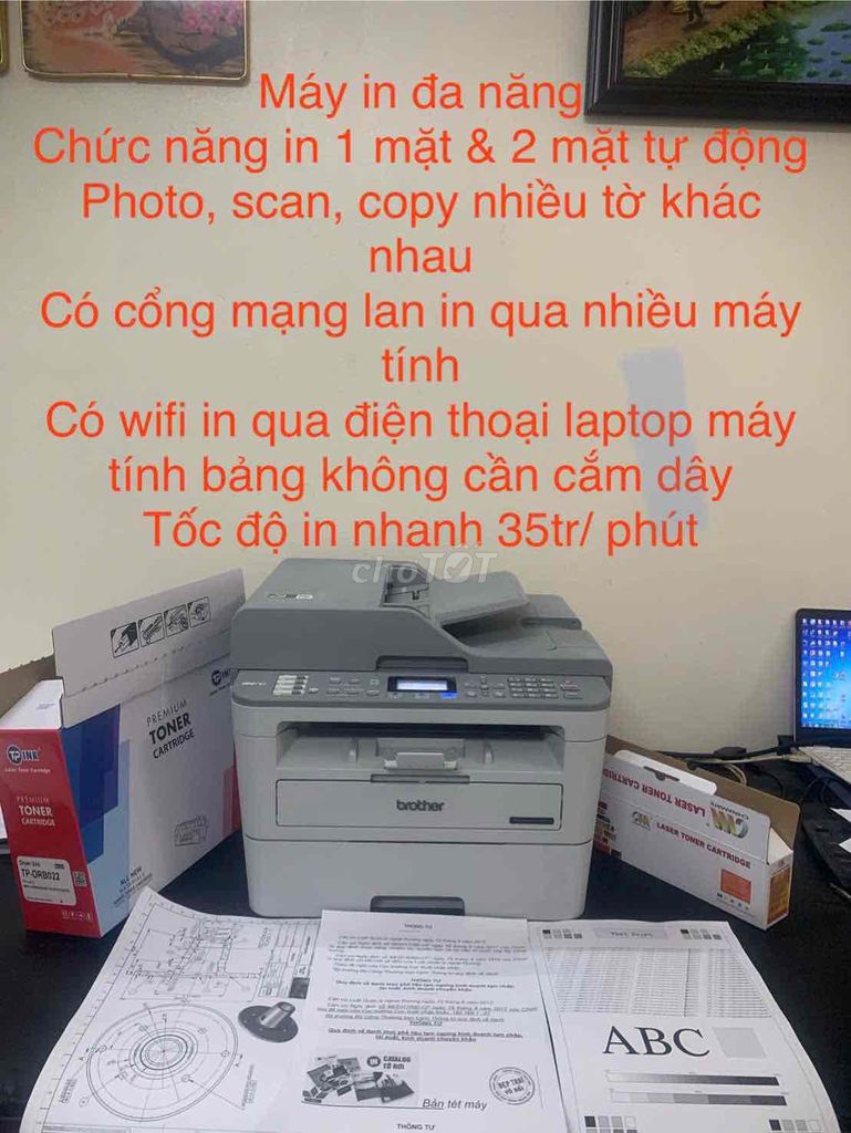 Máy in Brother 7715DW 2 mặt wifi. Mua bán Đồ dùng văn phòng tại Thành phố Bắc Ninh Bắc Ninh được đăng bởi Tùng Chọi hình 1