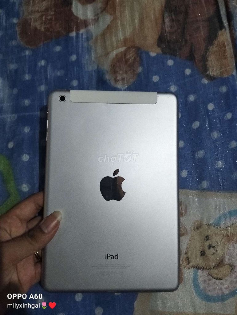 Apple iPad Mini 1 16GB Bạc 4G. Mua bán Máy tính bảng tại Huyện Củ Chi Tp Hồ Chí Minh được đăng bởi Thu Thảo hình 1