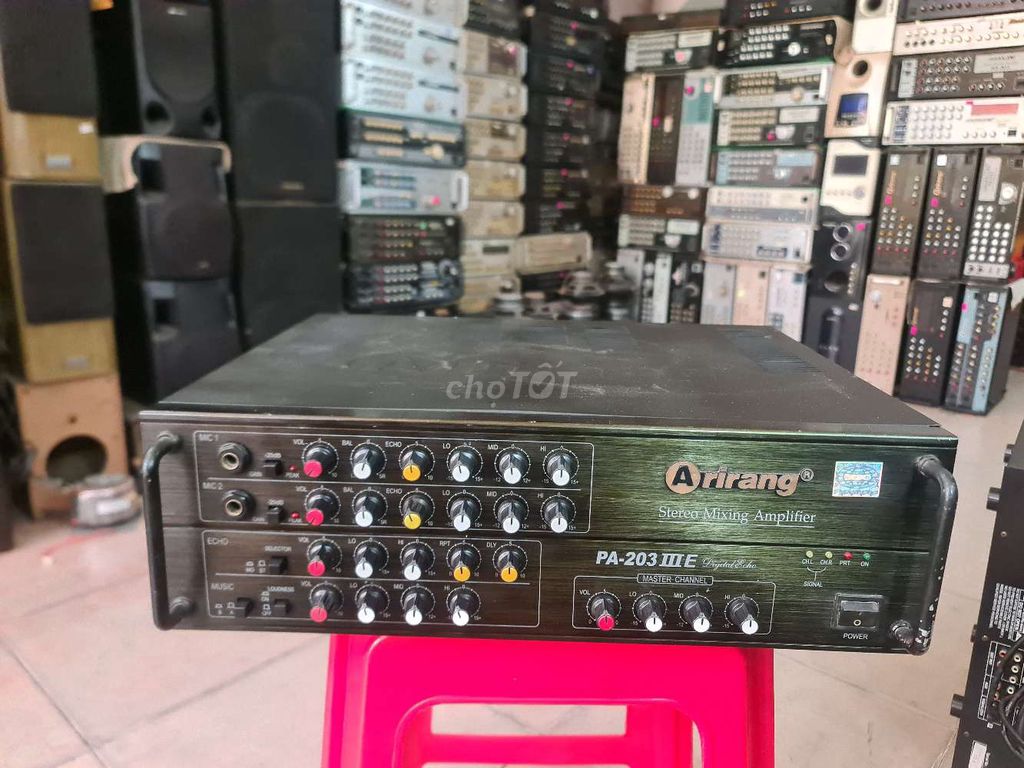 Ampli Arirang PA-203E Đen. Mua bán Tivi, Âm thanh tại Quận 3 Tp Hồ Chí Minh được đăng bởi Xuanthuy hình 1