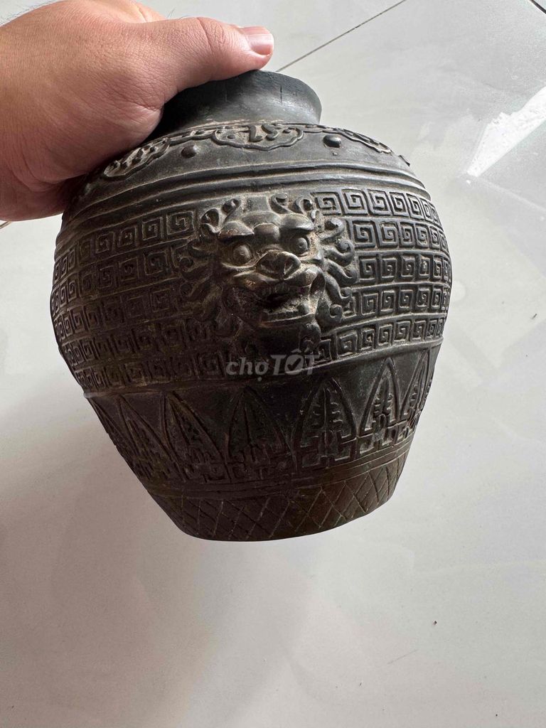 Lu đồng giả cổ Càn Long, lấy từ Lào. Mua bán Đồ sưu tầm, đồ cổ tại Quận Ngũ Hành Sơn Đà Nẵng được đăng bởi Văn Quang hình 1