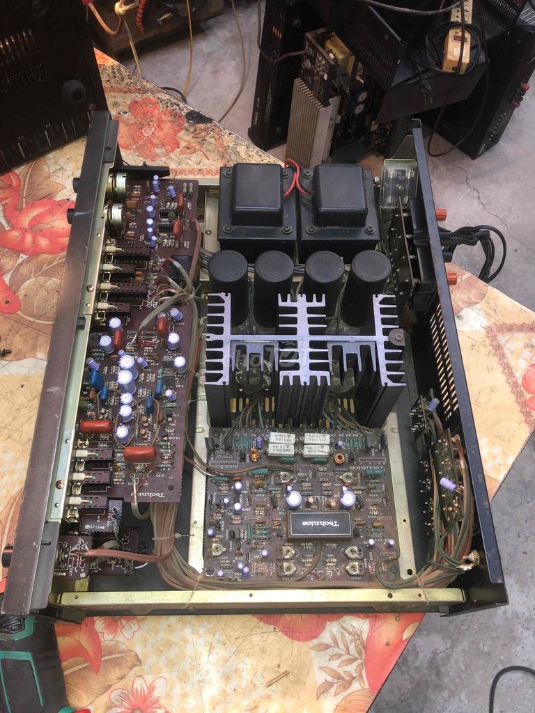 Amply Technics 80A bãi đẹp xuất sắc. Mua bán Tivi, Âm thanh tại Huyện Thanh Oai Hà Nội được đăng bởi Việt Tiến hình 1