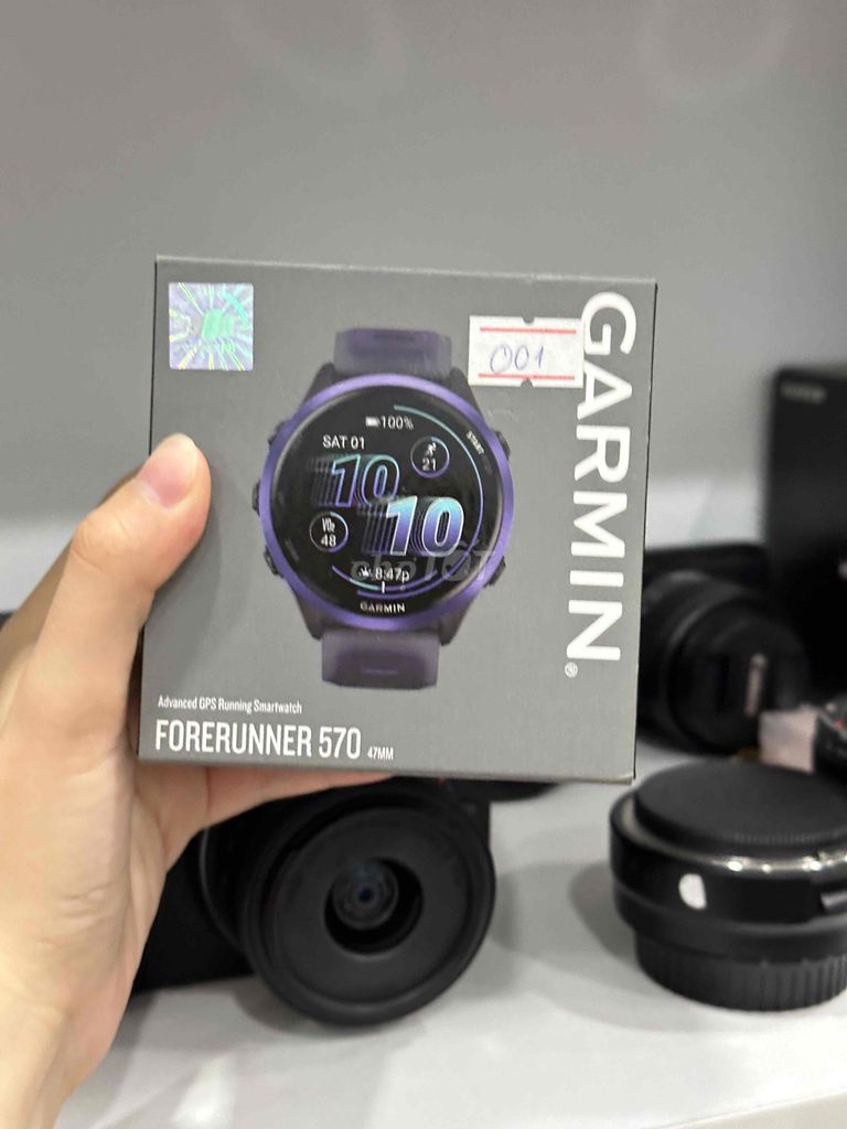 Garmin Forerunner 570 Tím 47mm. Mua bán Thiết bị đeo thông minh tại Quận 5 Tp Hồ Chí Minh được đăng bởi Anh Thư hình 1