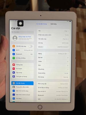 Apple iPad Air 2 16GB Vàng Đã sử dụng