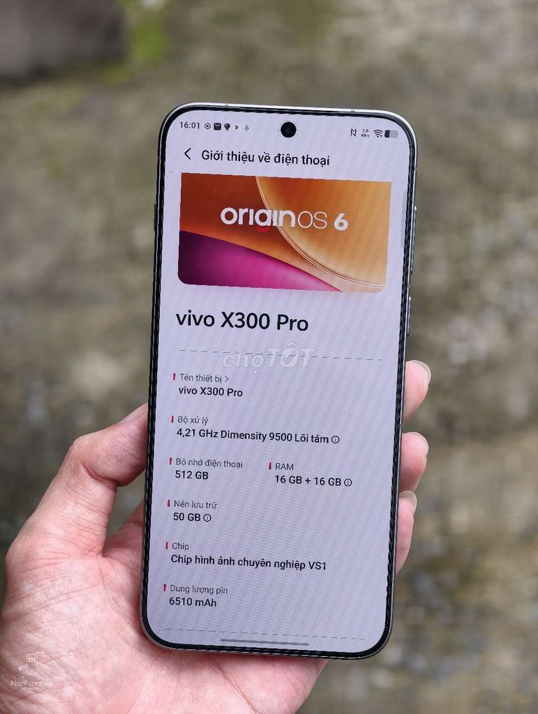 Vivo X300 Pro 16GB/512GB chính hãng VN fulbox . Mua bán Điện thoại tại Thành phố Thủ Đức Tp Hồ Chí Minh được đăng bởi NANI MOBILE hình 1