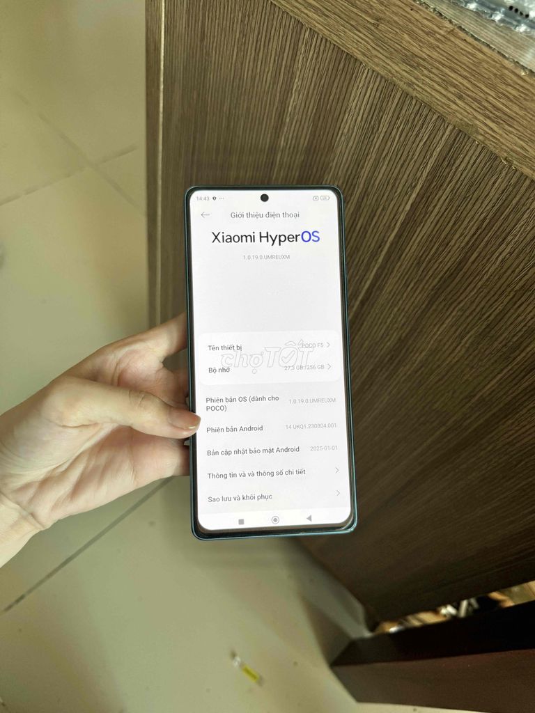 Xiaomi Note 12 Turbo Máy Quốc Tế