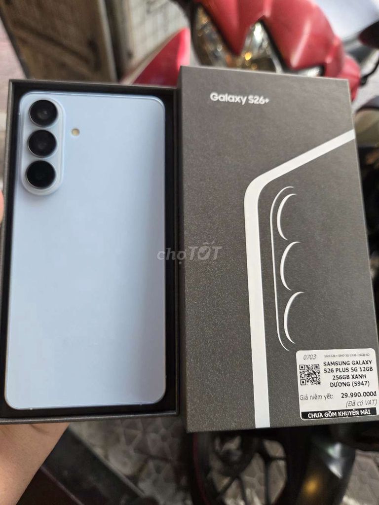 Bán GL Samsung S26+plus 12G 256G fulbox 99 bh 2027. Mua bán Điện thoại tại Quận 8 Tp Hồ Chí Minh được đăng bởi LABÙBÚ hình 1