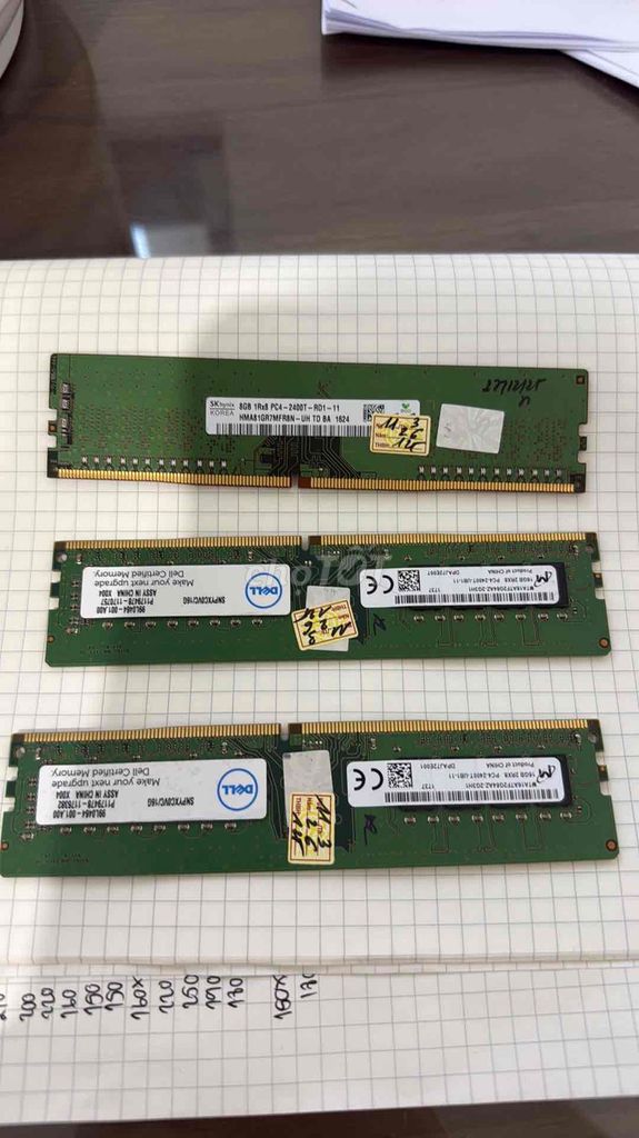 RAM  DDR4 40GB (x2-16+8). Mua bán Linh kiện (RAM, Card...) tại Quận Sơn Trà Đà Nẵng được đăng bởi Tên chưa cung cấp hình 1