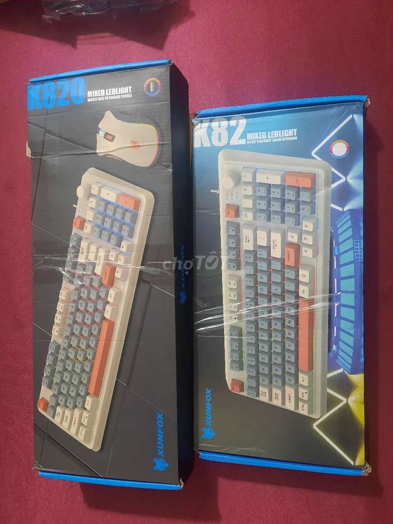 Bàn phím gaming XUNFOX K82. Mua bán Phụ kiện (Màn hình, Chuột...) tại Huyện Thống Nhất Đồng Nai được đăng bởi vũ quốc việt hình 1