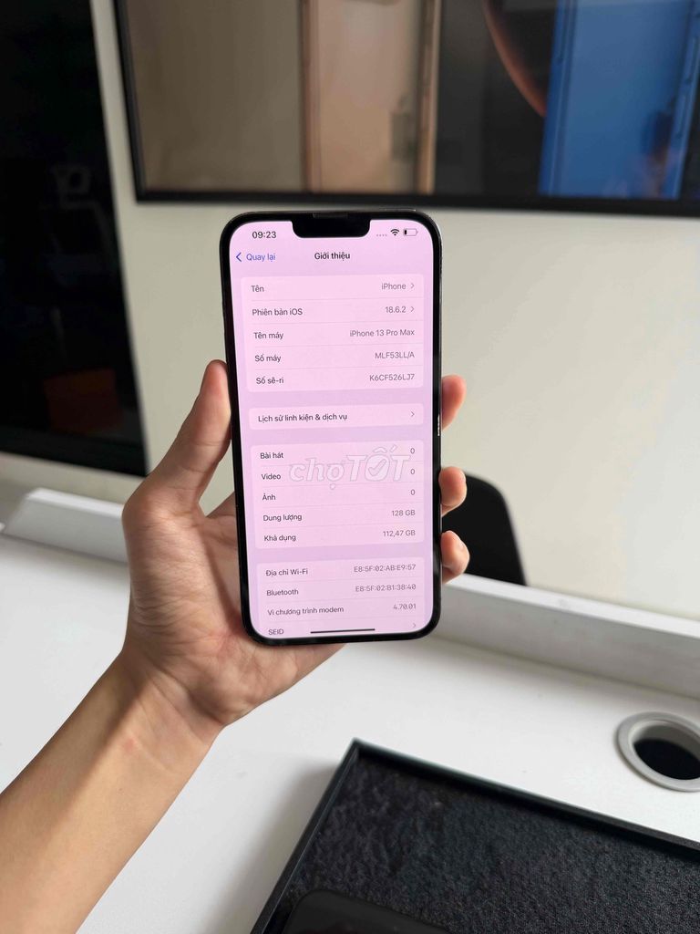 Apple iPhone 13 Pro Max 128GB Xanh. Mua bán Điện thoại tại Quận Lê Chân Hải Phòng được đăng bởi Nghiêm Thượng Mobile hình 1