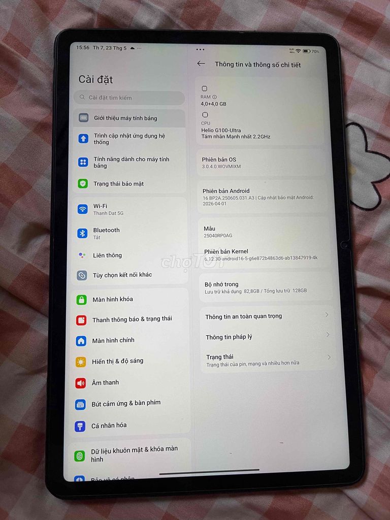 Xiaomi Redmi Pad 4GB/128GB. Mua bán Máy tính bảng tại Huyện Châu Đức Bà Rịa - Vũng Tàu được đăng bởi nguyễn thành đạt hình 1
