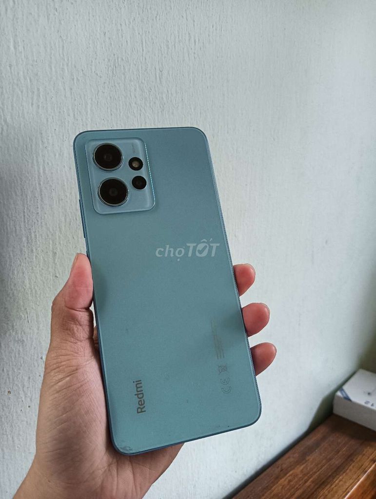 Xiaomi Redmi Note 12 128GB/8GB Xanh màn Amoled. Mua bán Điện thoại tại Quận Hải Châu Đà Nẵng được đăng bởi hoài An  hình 1