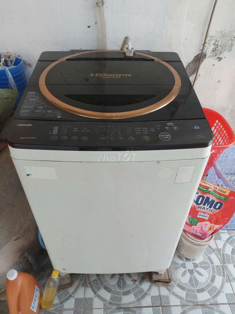 Thanh lý máy giặt toshiba 11kg inverter