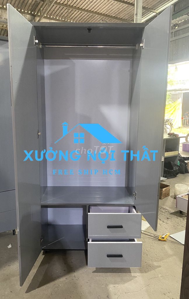 Tủ quần áo?tủ quần áo>Tủ quần áo=Tủ quần áo-tủ+tủ. Mua bán Tủ, kệ gia đình tại Quận 10 Tp Hồ Chí Minh được đăng bởi Nội thất giá xưởng hình 1