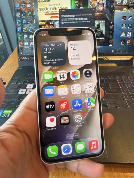Apple iPhone 12 mini 128GB Trắng Đã sử dụng. Mua bán Điện thoại tại Quận Gò Vấp Tp Hồ Chí Minh được đăng bởi Hội Đồ Điện Tử hình 1
