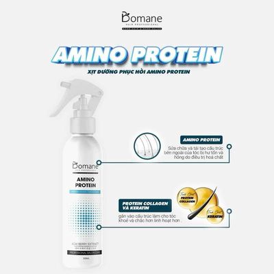 Xịt dưỡng tóc Amino Protein Bomane 330ml