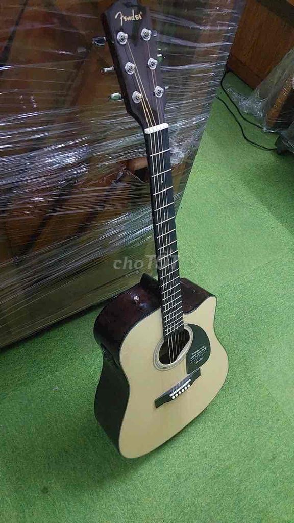 guitar acoutic fender âm hay full box