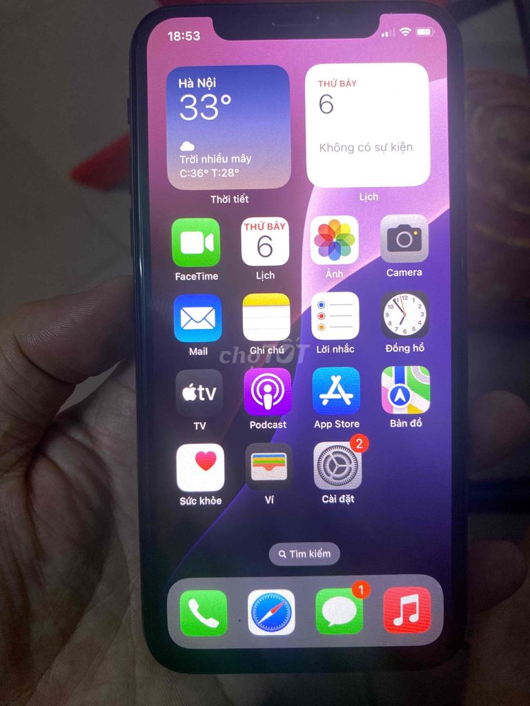 iPhone Xs quốc tế 64GB Đen. Mua bán Điện thoại tại Quận Nam Từ Liêm Hà Nội được đăng bởi Tuândv hình 1