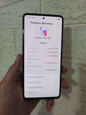 Samsung A53 5G RAM 8/128GB có NFC Máy Zin Đẹp