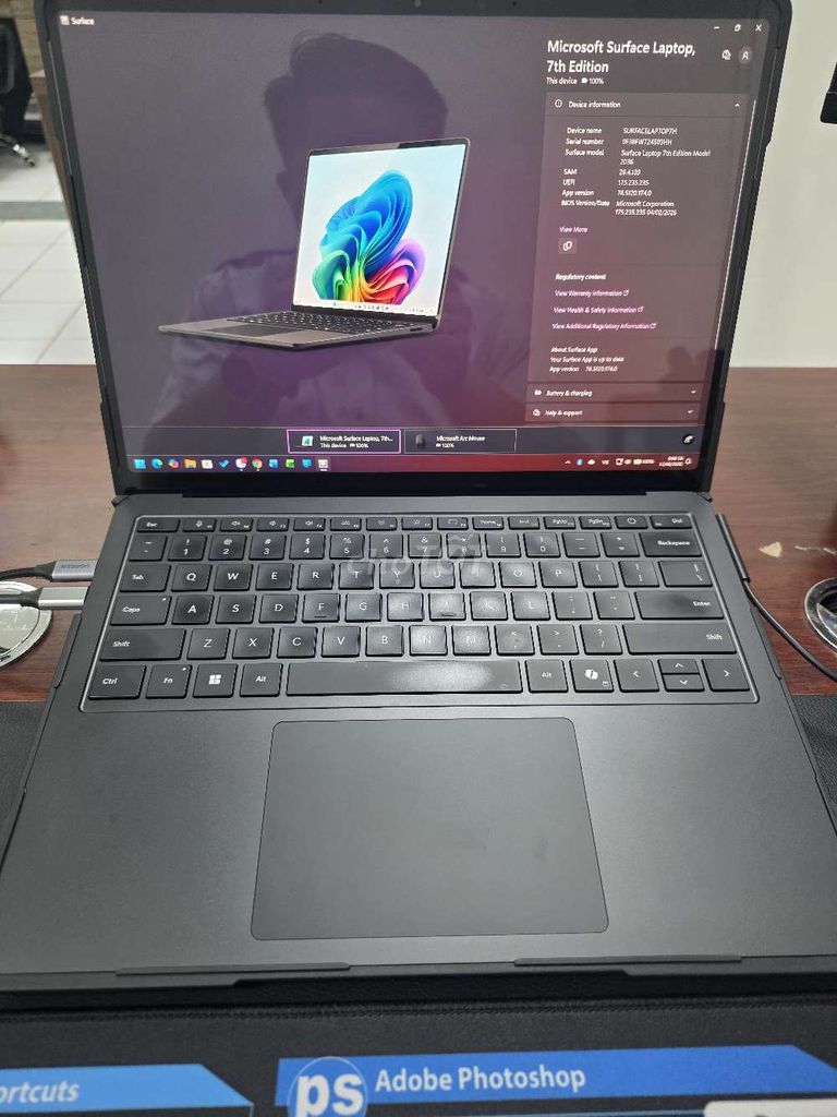 Microsoft Surface Laptop 7th Edition 32GB 1TB Đen. Mua bán Laptop tại Thành phố Thủ Dầu Một Bình Dương được đăng bởi Hải Quân Trần hình 1
