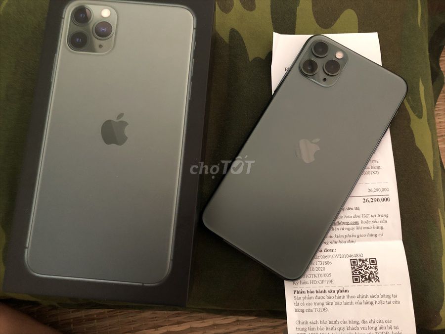 Iphone 11pro bản QT 64 G màu xanh. Mua bán Điện thoại tại Quận Ba Đình Hà Nội được đăng bởi Trương Hồng Quân hình 1