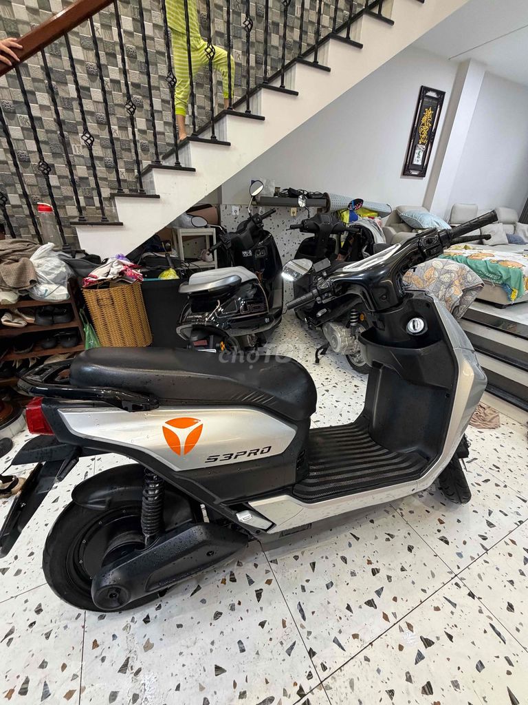 Электроскутер Yadea S3 Pro 2023 Серебристый