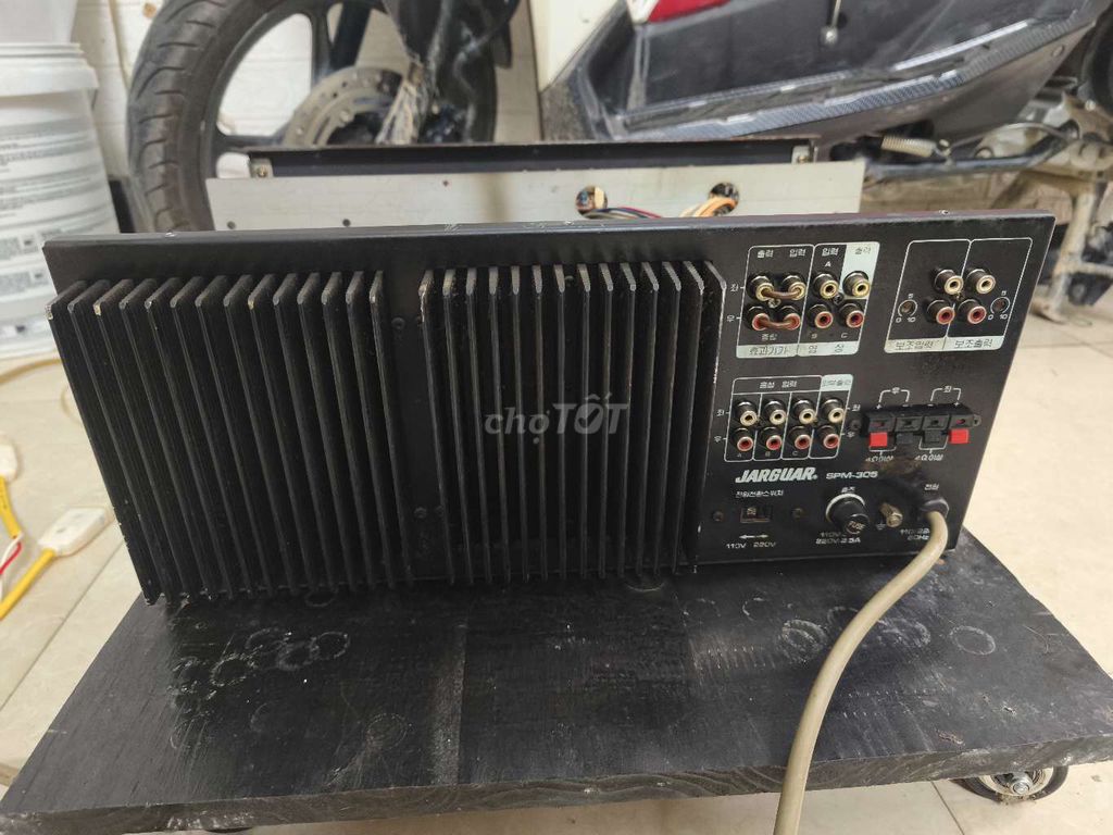 Amply Jarguar SPM-305C Hàn Quốc 1992 Đen. Mua bán Tivi, Âm thanh tại Huyện Thanh Trì Hà Nội được đăng bởi Nguyễn hoàng minh hình 1
