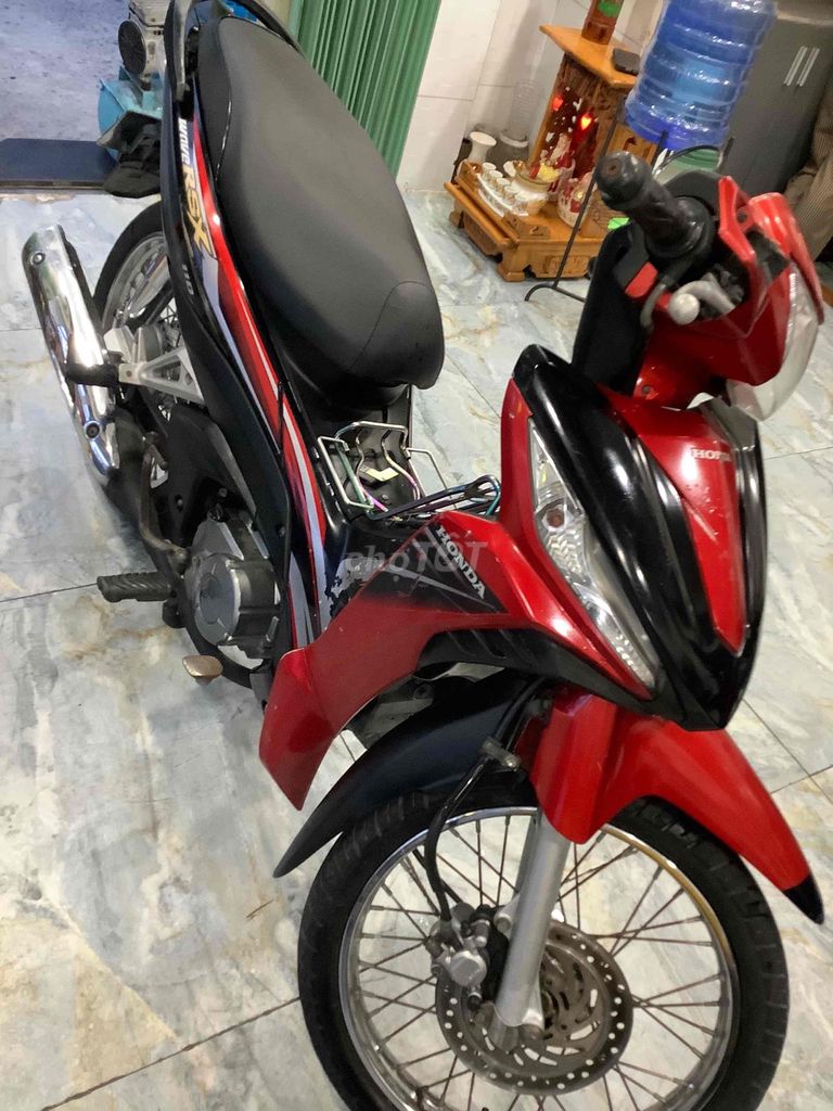 Honda Wave RSX 110 2014 красно-черный полуавтомат