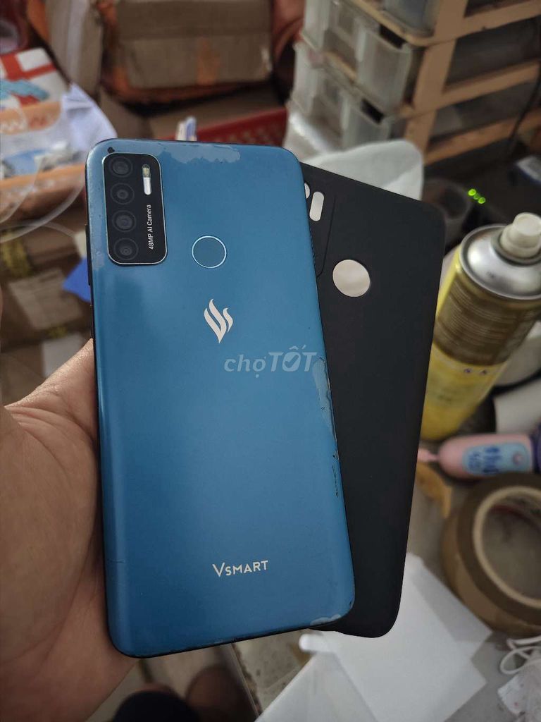 (Đà Nẵng) Vinsmart Live 4 Xanh mươtj full cn. Mua bán Điện thoại tại Quận Cẩm Lệ Đà Nẵng được đăng bởi Nguyễn Đức Ngà hình 1
