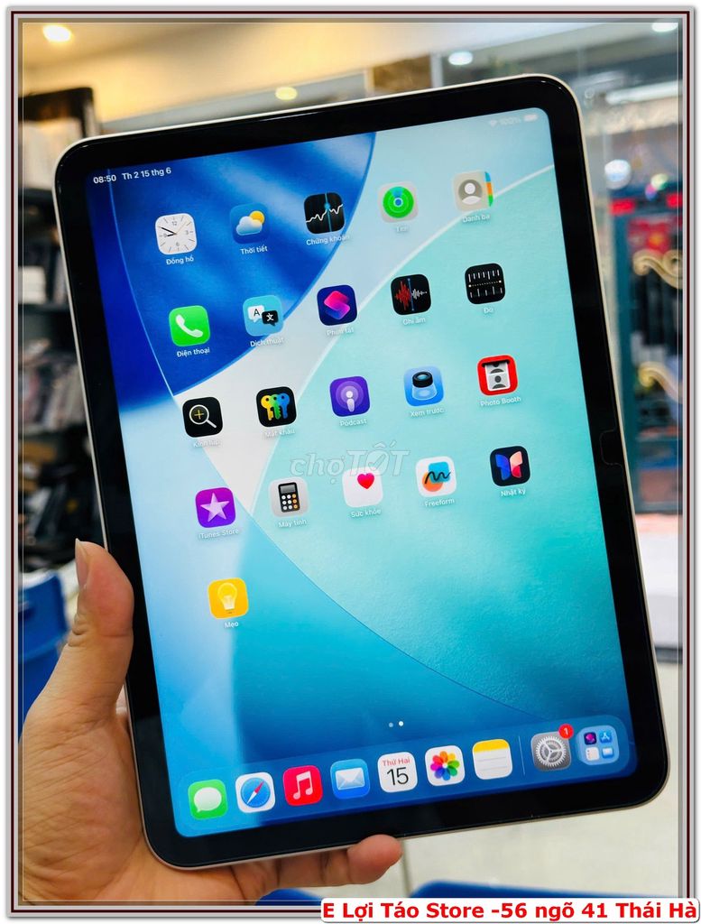 E pass iPad A16 Wifi 128GB Bạc BH 13/01/2027. Mua bán Máy tính bảng tại Quận Đống Đa Hà Nội được đăng bởi Nguyễn Tiến Lợi hình 1