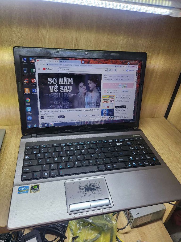 Asus K53 Core i7-2670QM 8GB/320GB. Mua bán Laptop tại Quận Hải Châu Đà Nẵng được đăng bởi Tanji hình 1