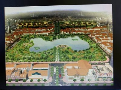 Bán đất nền DA  Daresco, Đức Hòa, Long An (7M x 20M) sổ hồng thổ cư. Mua bán đất tại Huyện Đức Hòa Long An được đăng bởi Chung