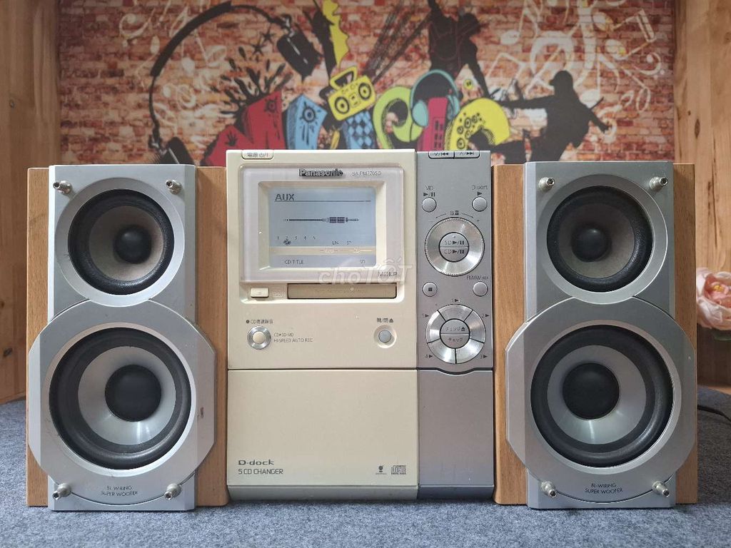 Dàn Panasonic đẹp keng, loa 2 cầu bass lực. Mua bán Tivi, Âm thanh tại Thành Phố Đồng Hới Quảng Bình được đăng bởi Chuyên đầu đĩa than hình 1