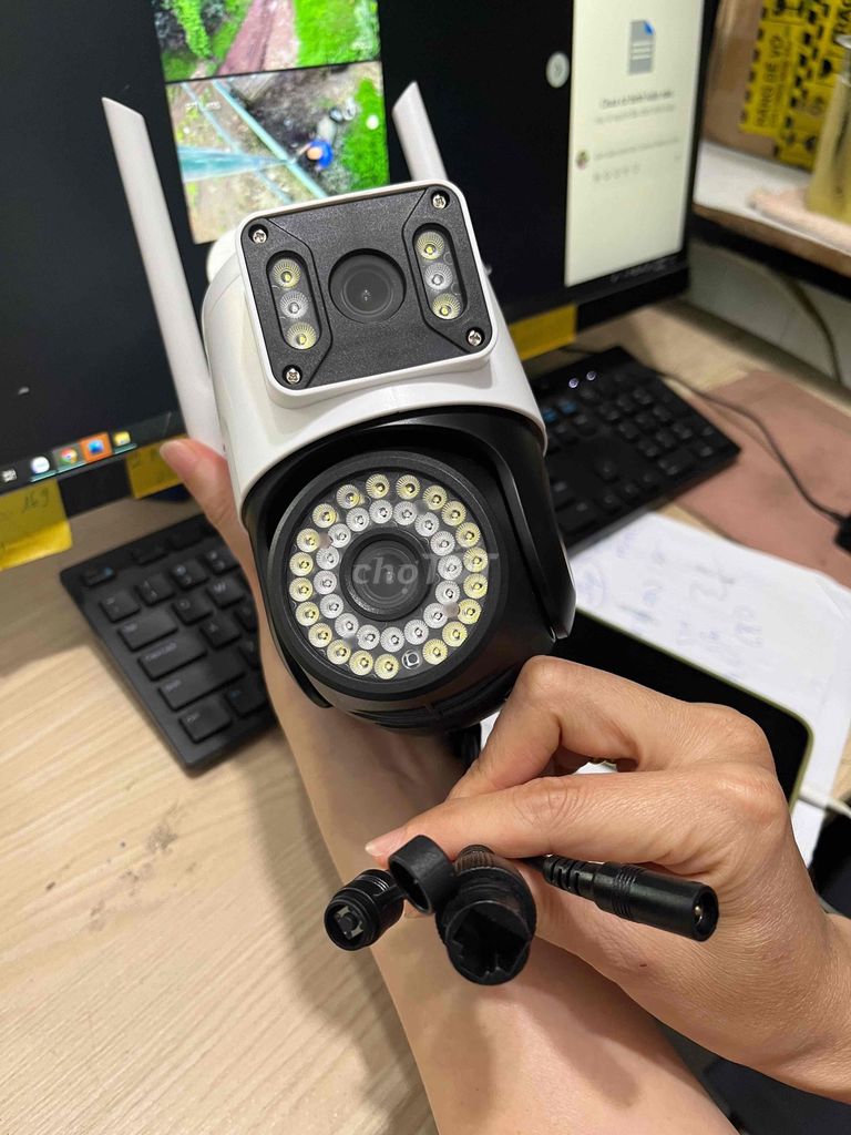 Camera Yoosee 2 mắt xoay 360 độ. Mua bán Máy ảnh, Máy quay tại Quận Tân Phú Tp Hồ Chí Minh được đăng bởi Camera Pin Thẻ Nhớ hình 1