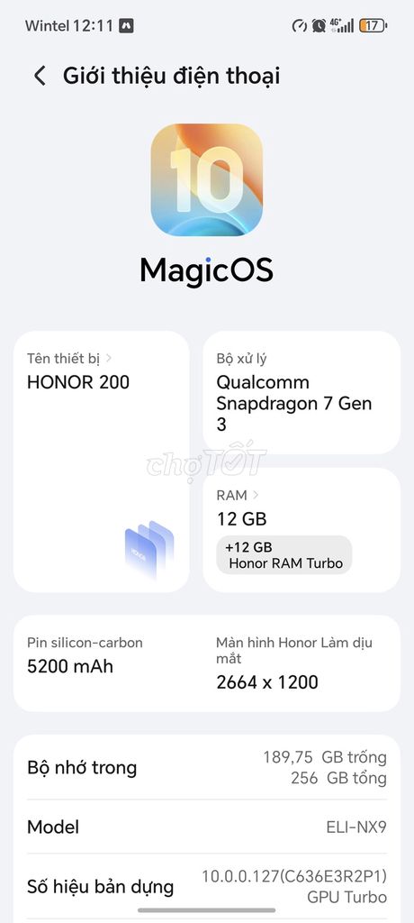 Bán hoặc gluu Honor 200 đẹp QT. Mua bán Điện thoại tại Quận Bắc Từ Liêm Hà Nội được đăng bởi Cuong Ta hình 1