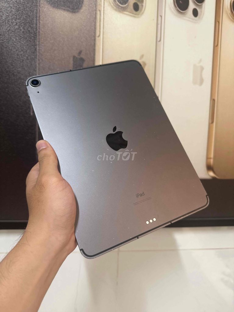 Apple iPad Air 4 64GB 5G Xám Đã sử dụng. Mua bán Máy tính bảng tại Quận Ninh Kiều Cần Thơ được đăng bởi Lê Trí Dũng hình 1