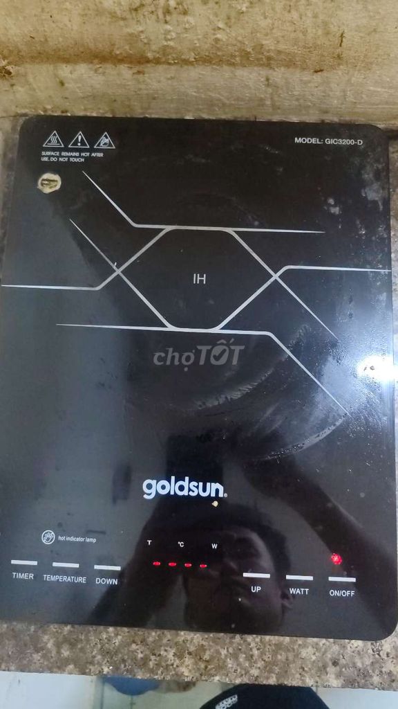 Bếp từ Goldsun GIC3200-D Đen. Mua bán Bếp, lò, đồ điện nhà bếp tại Quận Tân Bình Tp Hồ Chí Minh được đăng bởi Lê Đăng Kính hình 1