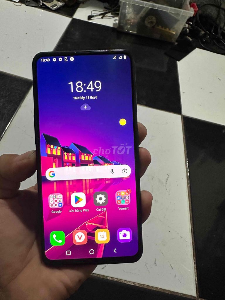 Vsmart Active 3 ram 6/64GB Xanh lá. Mua bán Điện thoại tại Thành phố Biên Hòa Đồng Nai được đăng bởi Thu bằng giá bán hình 1