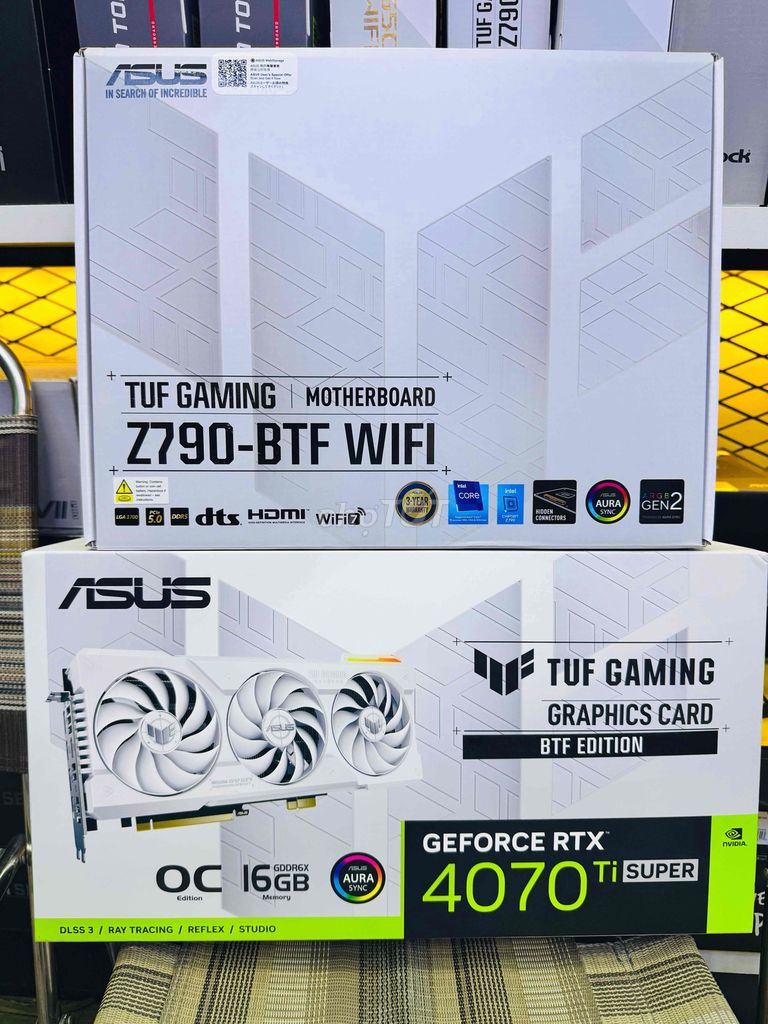 Z790 TUF Vs 4070Ti Super TUF BTF