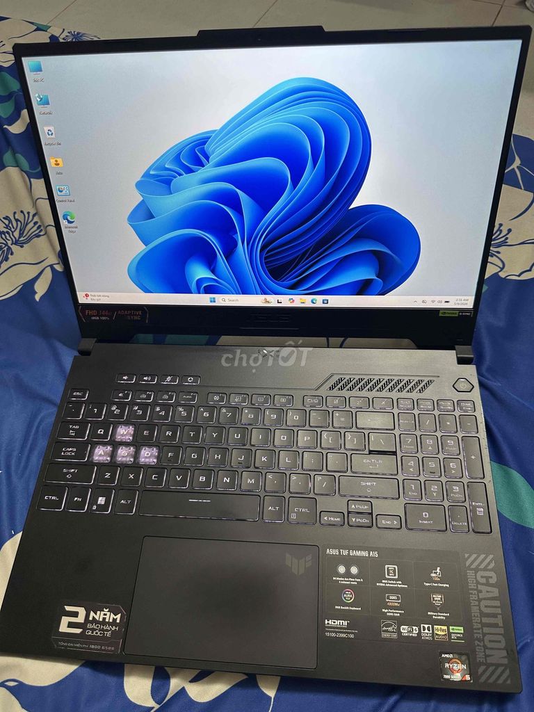 Asus TUF Gaming A15 RTX 4050 16GB/512GB. Mua bán Laptop tại Quận 6 Tp Hồ Chí Minh được đăng bởi Trần Việt Cường hình 1