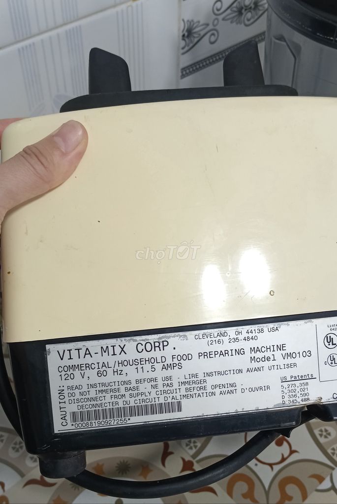 THANH LÝ MÁY XAY SINH TỐ CÔNG NGHIỆP VITAMIX - MỸ. Mua bán Bếp, lò, đồ điện nhà bếp tại Huyện Nhà Bè Tp Hồ Chí Minh được đăng bởi Ngọc Mỹ hình 3