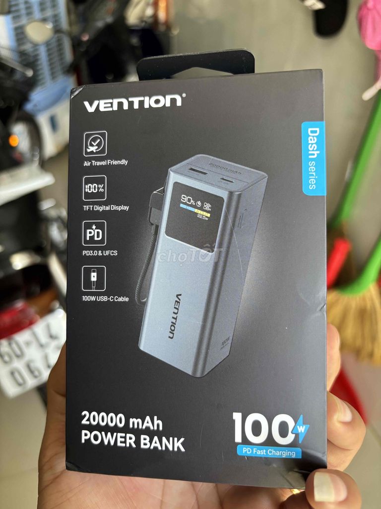 Sạc dự phòng Vention 20000 mAh. Mua bán Phụ kiện (Màn hình, Chuột...) tại Huyện Trảng Bom Đồng Nai được đăng bởi tú hình 1