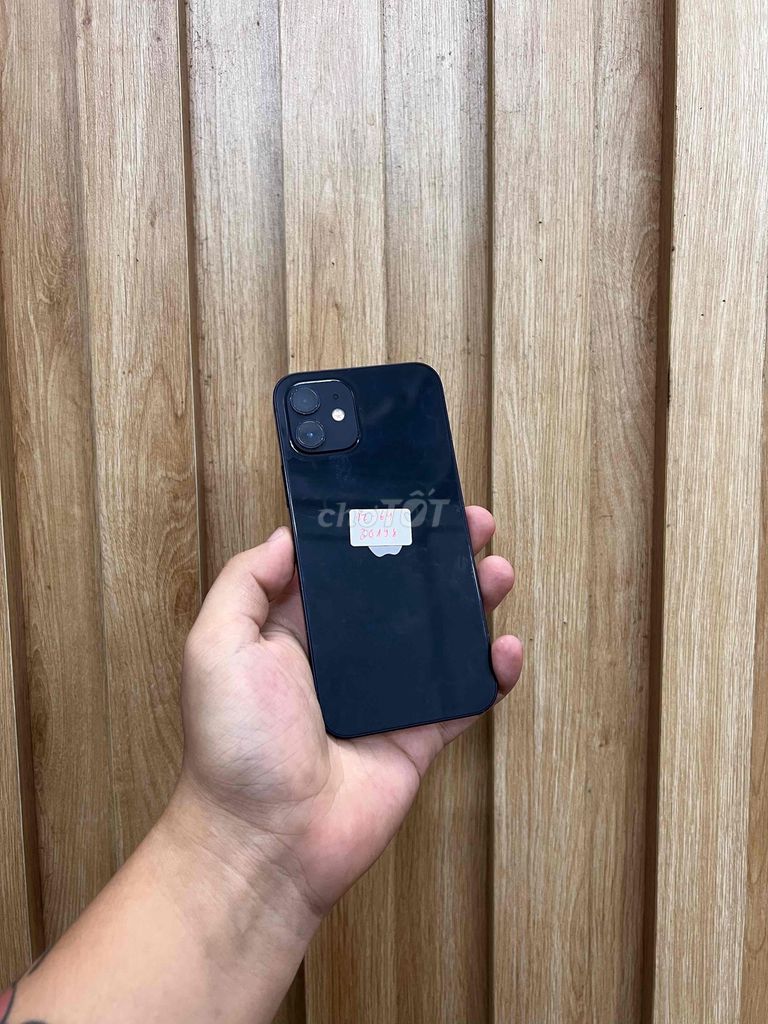 Apple iPhone 12 64GB Đen Nguyên bản. Mua bán Điện thoại tại Quận Đống Đa Hà Nội được đăng bởi  HT Mobie Trả góp nợ xáu bao duyệt hình 1