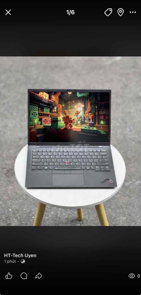 Lenovo ThinkPad X1 Carbon Gen 9 i7 16GB/256GB 14 i. Mua bán Laptop tại Thành phố Biên Hòa Đồng Nai được đăng bởi Uyên Phạm hình 1