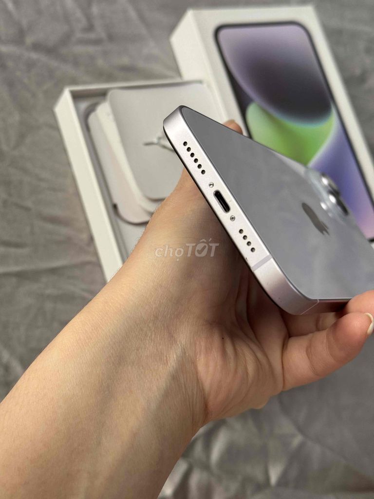 iPhone 14 Plus 256GB Tím zin đẹp fullbox. Mua bán Điện thoại tại Quận Bình Thạnh Tp Hồ Chí Minh được đăng bởi Gia Hân hình 1